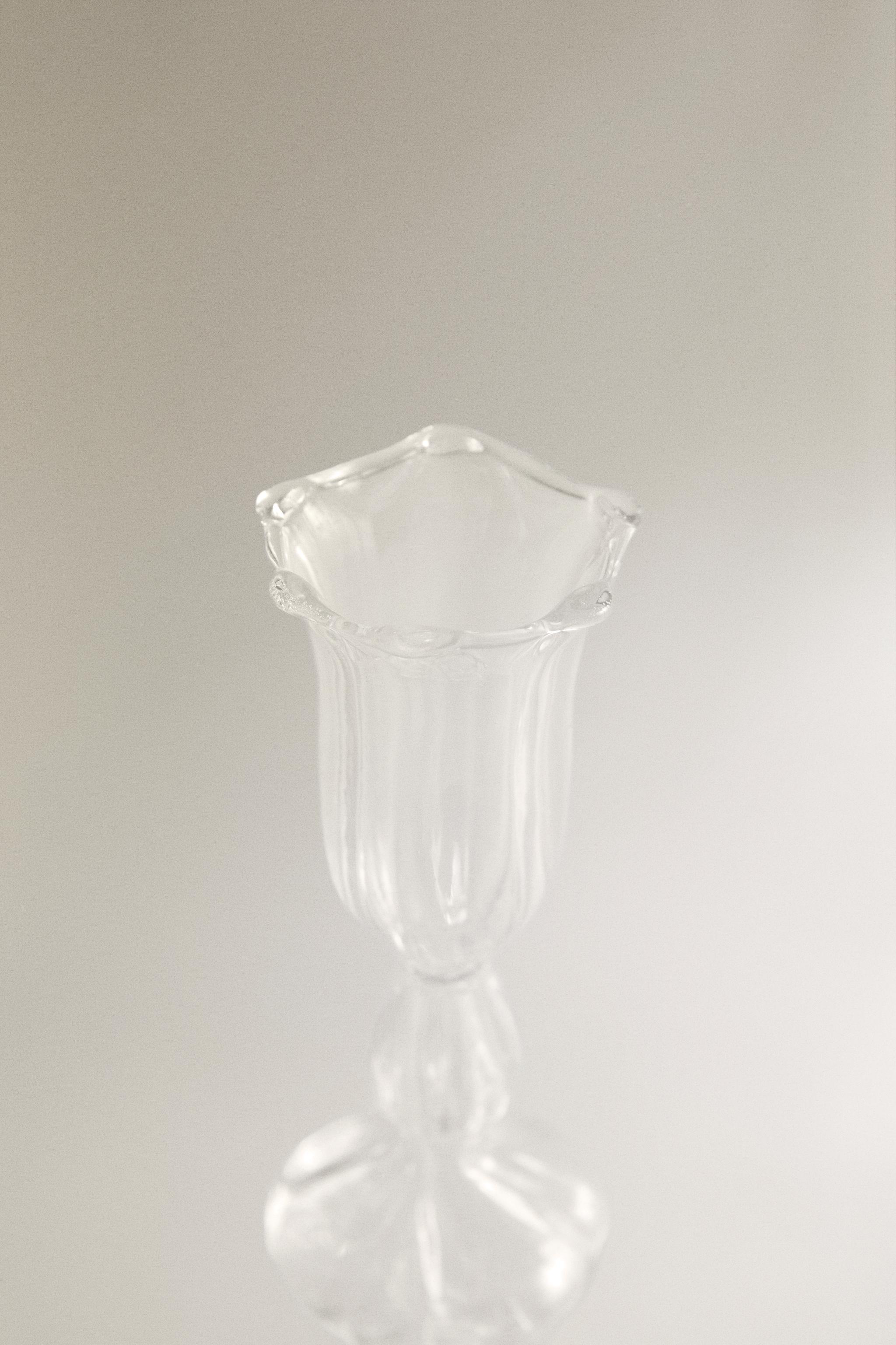 CHANDELIER VERRE TRANSPARENT